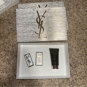 NWT Yves Saint Laurent Black Opium Lotion & YSL Perfume Bundle